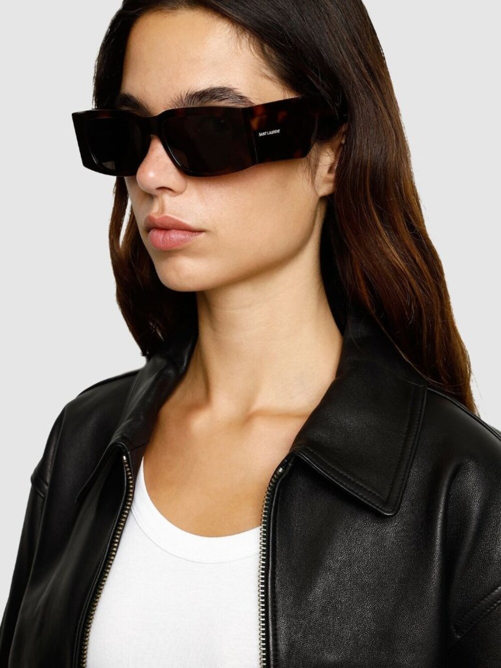 NEW SAINT LAURENT SUNGLASSES SL654 003 OVERSIZED HAVANA WOMEN EYEWEAR SL 654 003